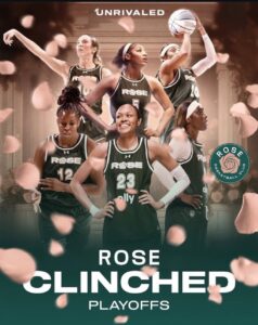 Angel Reese and Chelsea Gray Lead Rose BC to Unrivaled Playoff Berth
