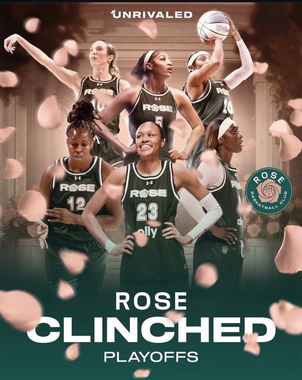 Angel Reese and Chelsea Gray Lead Rose BC to Unrivaled Playoff Berth