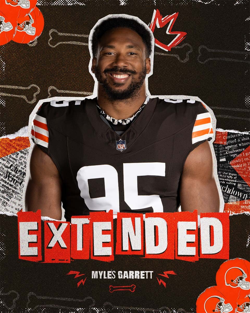 Cleveland Browns And Myles Garrett Reach Record Breaking Deal