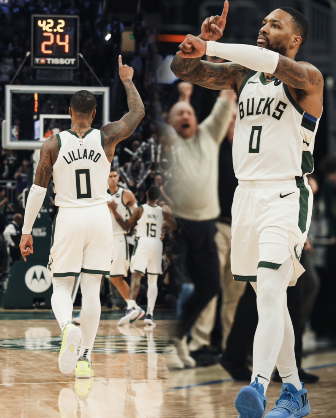 Milwaukee Bucks Damian Lillard Out Indefinitely Due to Blood Clot Found Right Calf