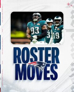 New England Patriots Acquired Top Free Agents Released Veterans