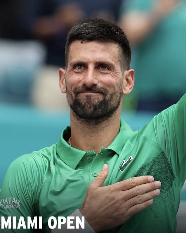 Novak Djokovic Reaches His First Miami Open Quarterfinal Since 2016