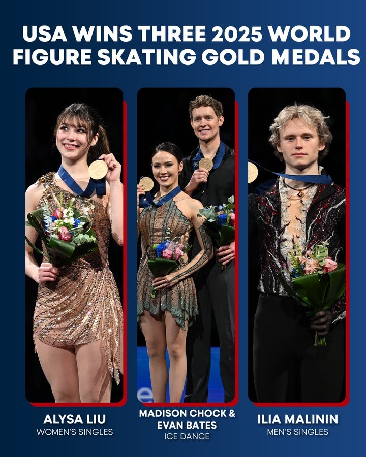 Team USA Golden At 2025 World Figure Skating Championships