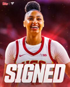 Topps Signs Exclusive Trading Card and Memorabilia Deal with JuJu Watkins