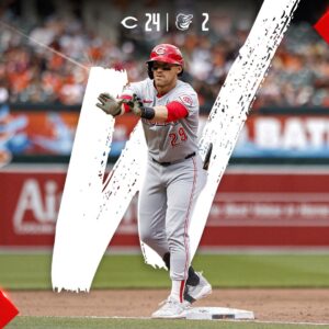 Cincinnati Reds Demolish The Orioles At Baltimore With 24 Runs