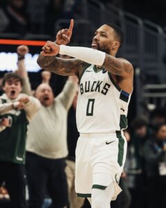 Damian Lillard Will Miss Start of Playoffs When Bucks Play Pacers