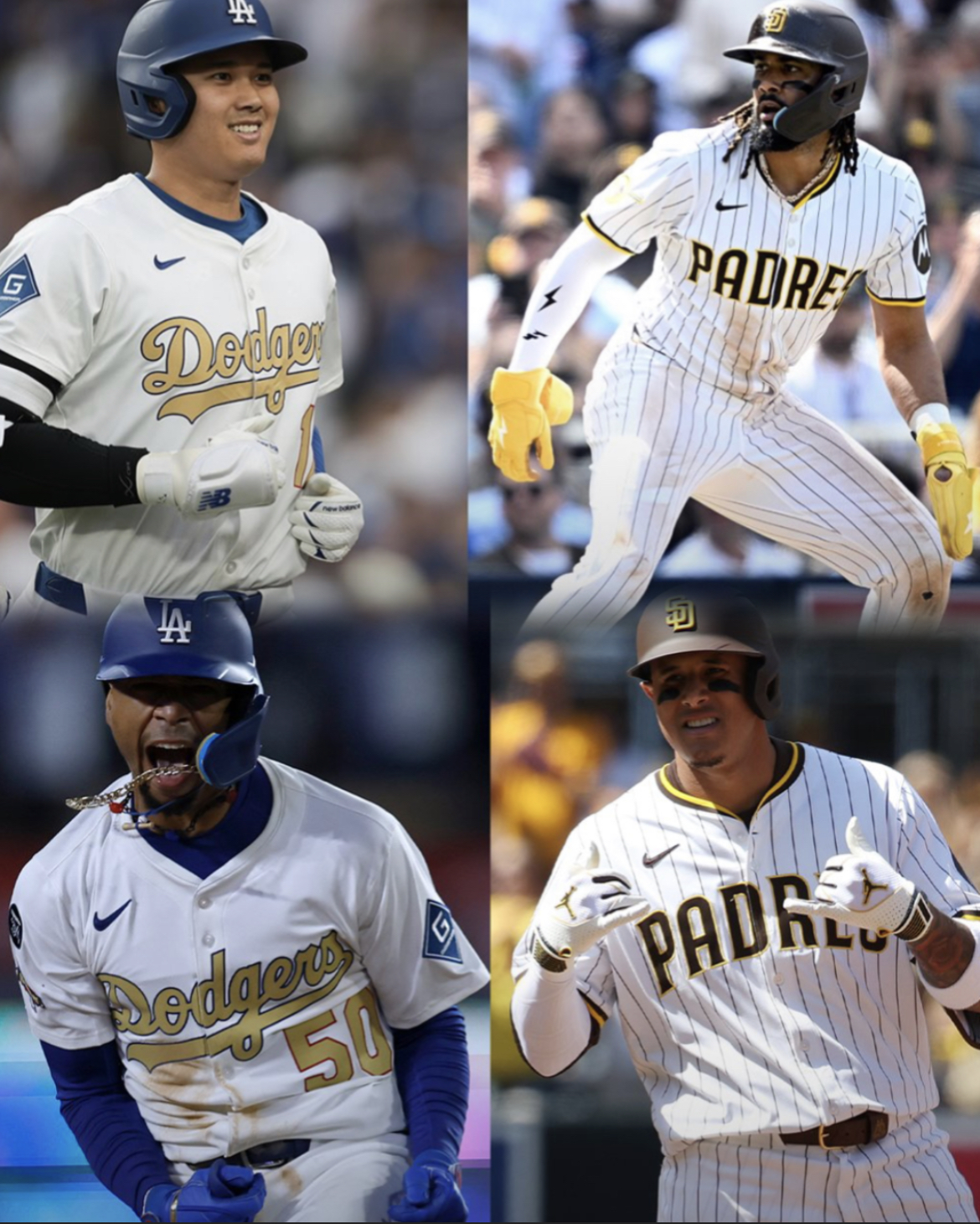 Los Angeles Dodgers and San Diego Padres Last Remaining Undefeated Teams