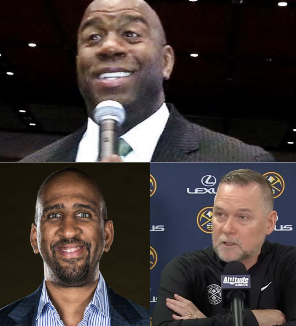 Magic Johnson Reacts to Denver Nuggets GM and Head Coach Firings