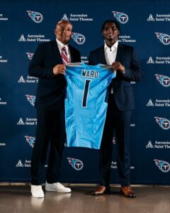 No. 1 Draft Pick Cam Ward Will Wear Unretired Jersey #1 For Titans