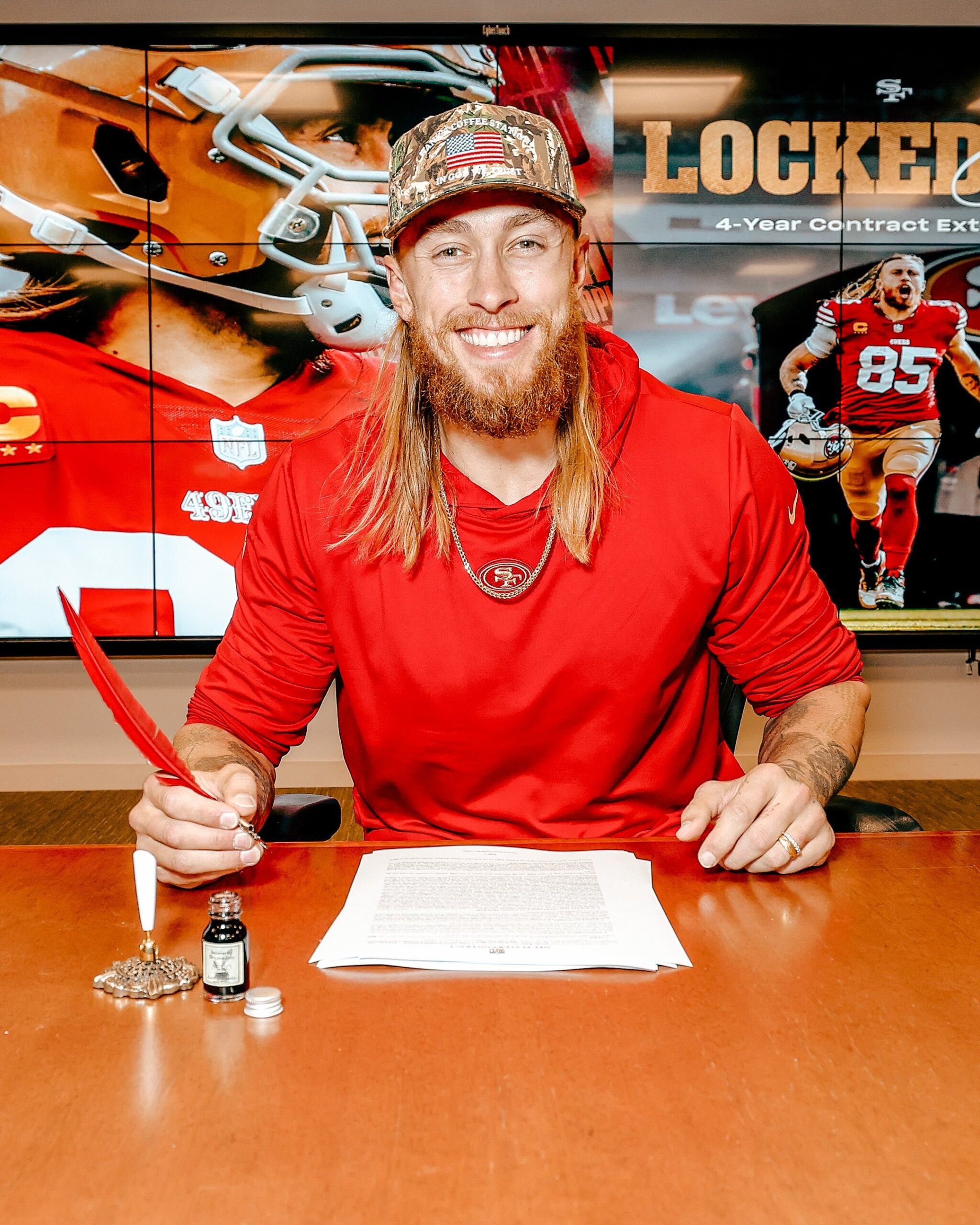 San Francisco 49ers and George Kittle Agreed To Contract Extension