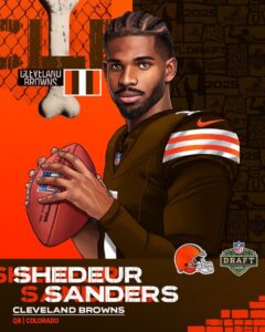 Shedeur Sanders Picked by the Cleveland Browns in the 2025 NFL Draft