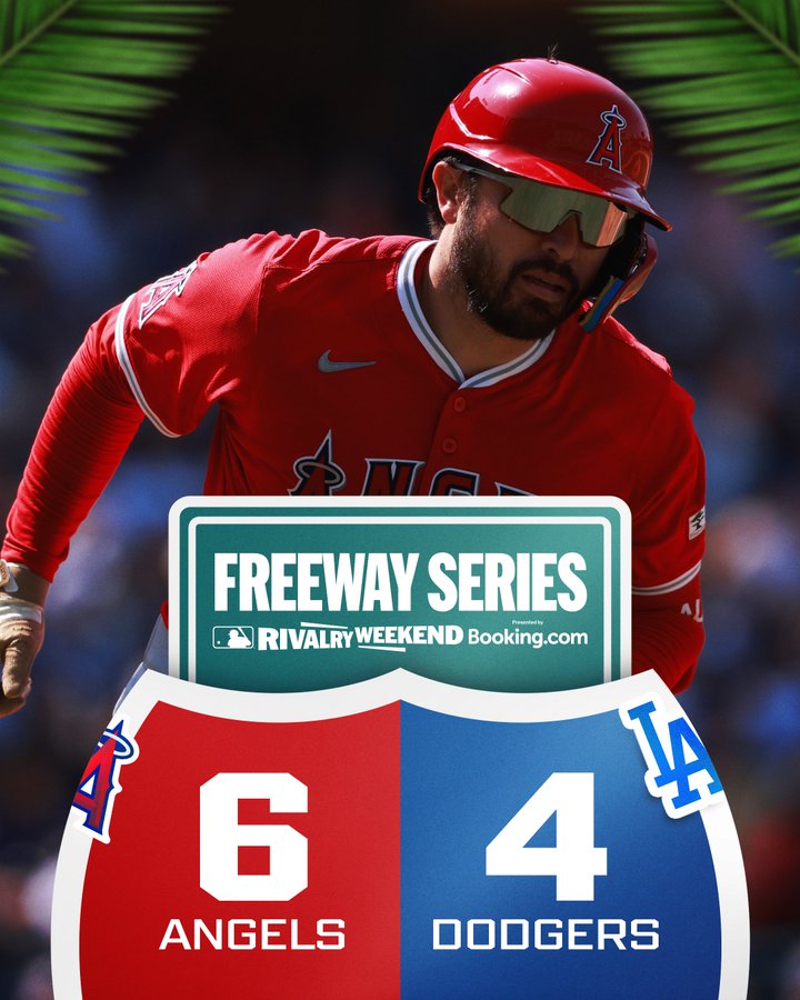 Angels Swept the Dodgers For First Time Since 2010