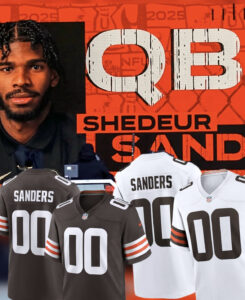Cleveland Browns Shedeur Sanders Has Number One Selling Jersey of 2025 Draft Class