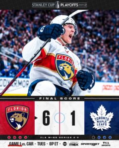 Florida Panthers Eliminate Toronto Maple Leafs and Advance to Eastern Conference Finals