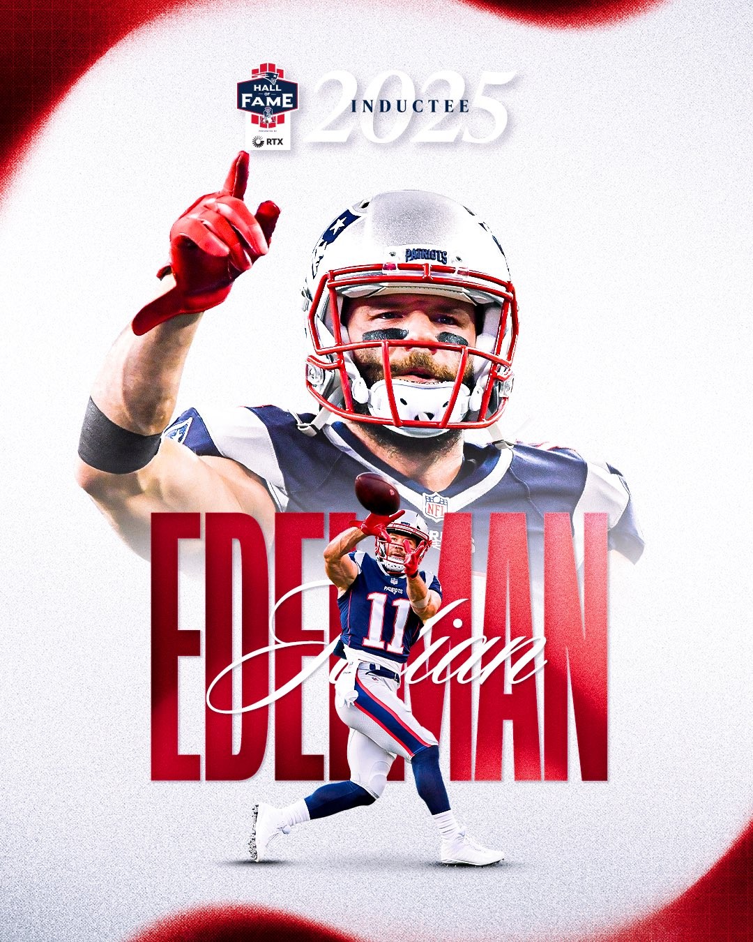 Julian Edelman Voted Into The New England Patriots Hall of Fame