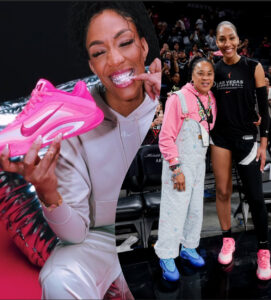 WNBA Star A’ja Wilson Makes Splash With Nike A’One