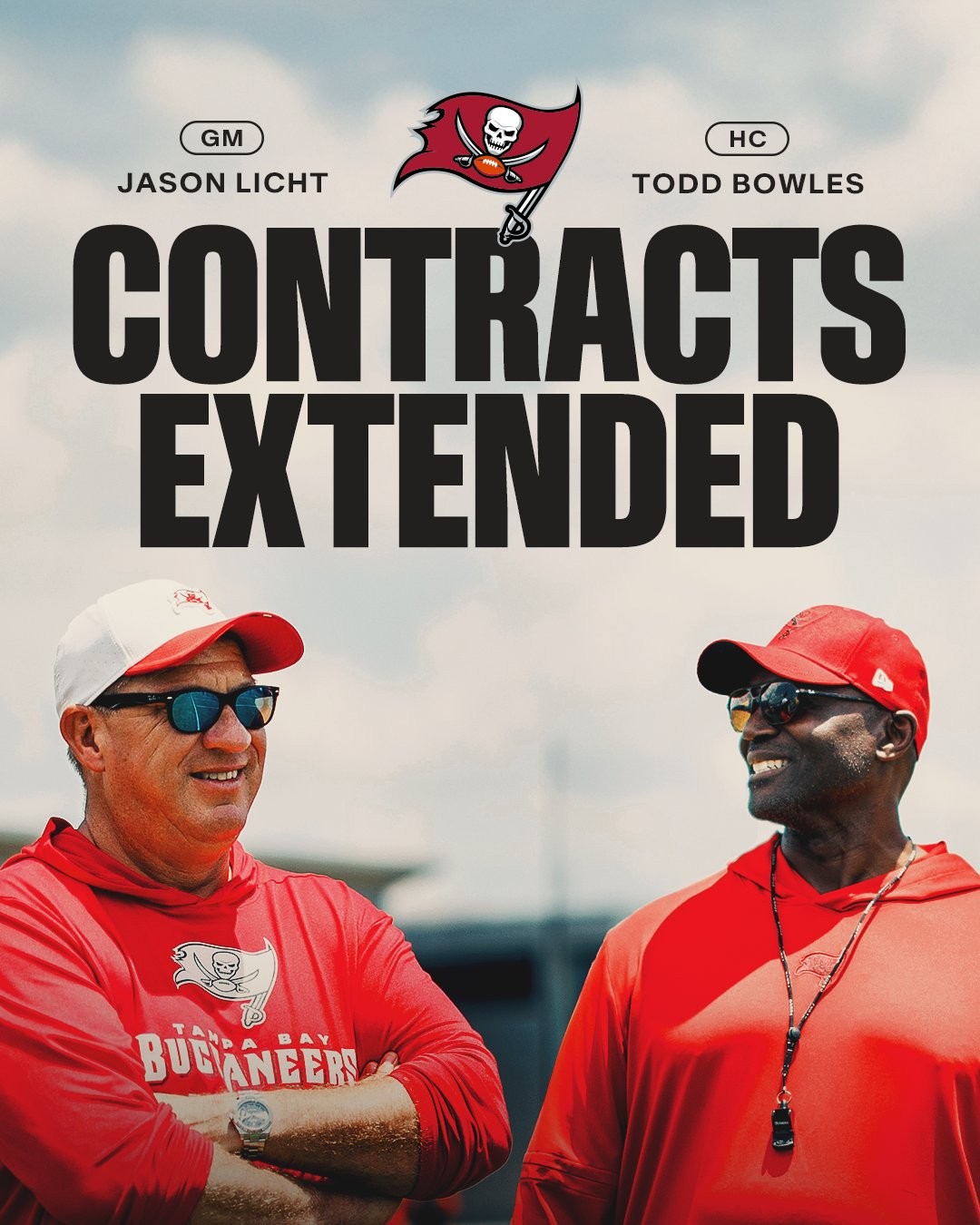 Tampa Bay Buccaneers Have Signed Both General Manager And Head Coach To Extensions