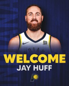 Indiana Pacers Traded With Memphis Grizzlies For Center Jay Huff