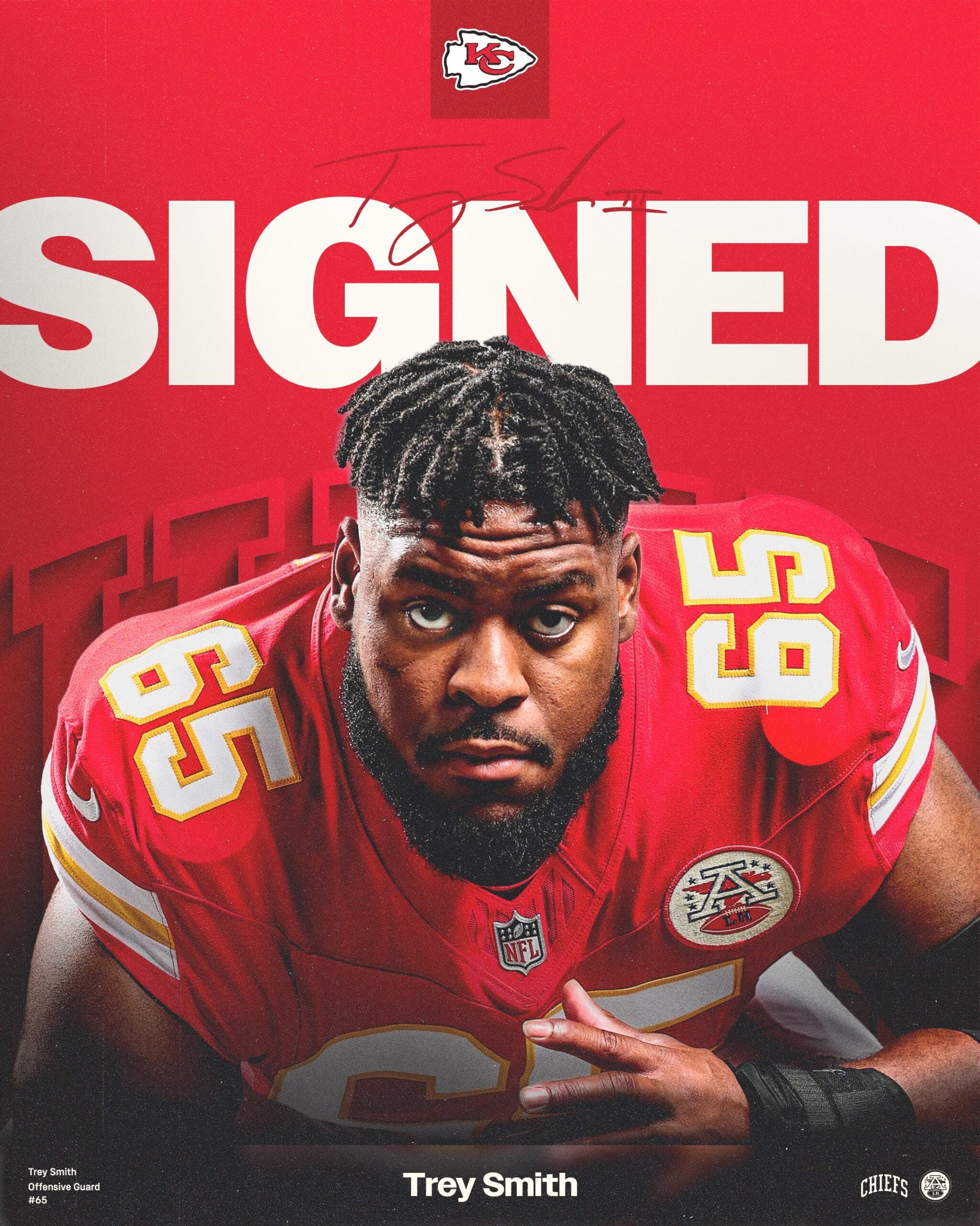 Kansas City Chiefs And Pro Bowl Guard Trey Smith Reached New Agreement