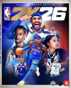NBA 2K26 Cover Athletes for Leave No Doubt Edition