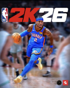 OKC Thunder SGA to Cover NBA 2K26