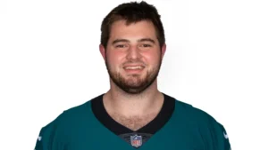 Landon Dickerson Went Down In Practice Was Carted Off With A Leg Injury