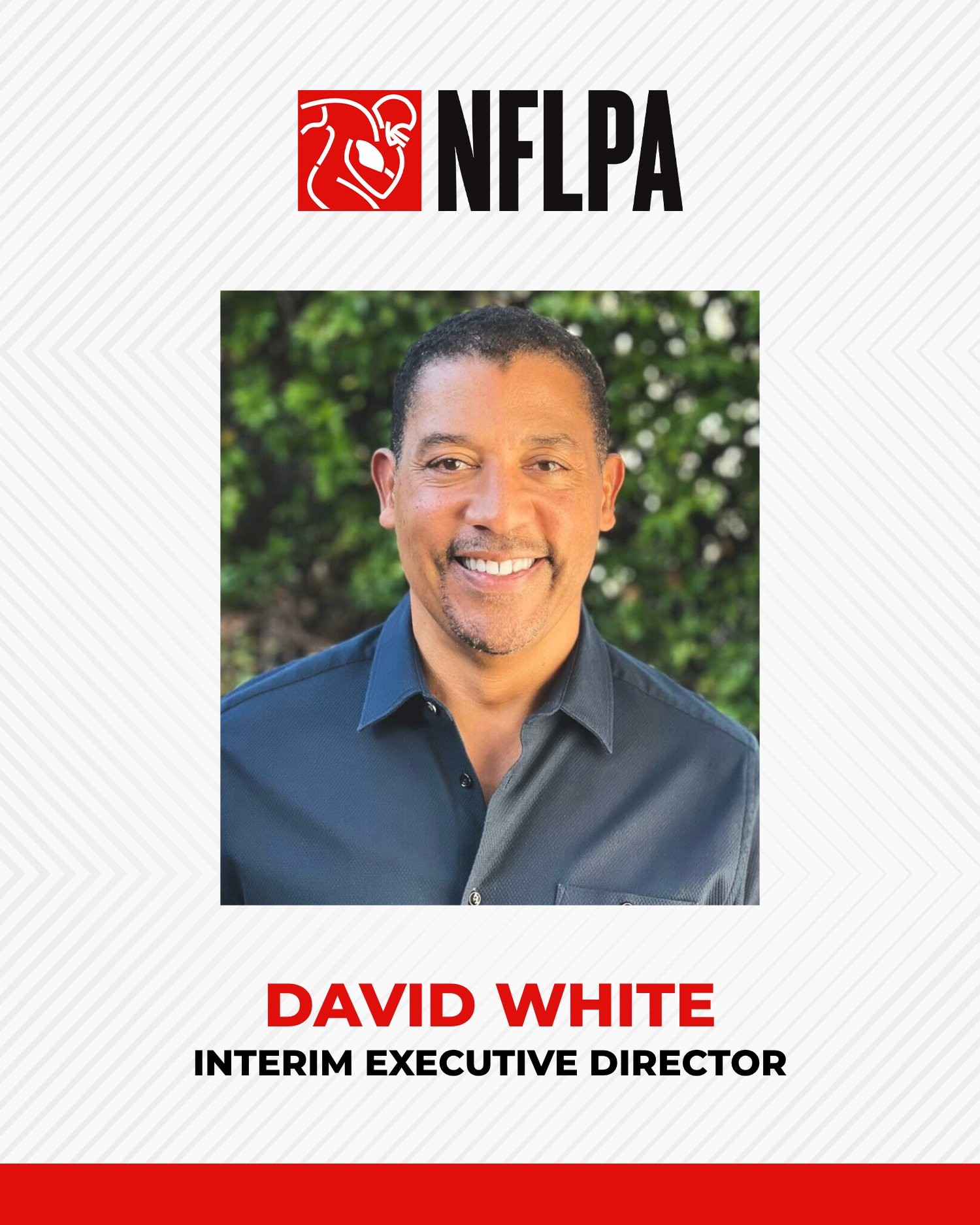 NFLPA Announced Selection Of New Interim Executive Director David White