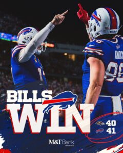 Baltimore Ravens Denied Their Revenge On Sunday Night Football By Buffalo Bills