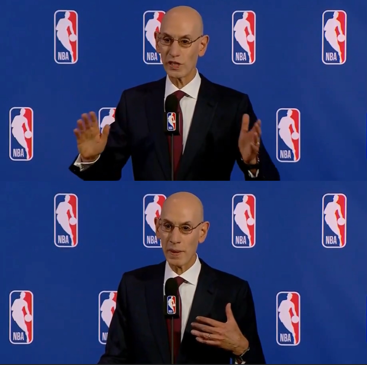 Commissioner Adam Silver Said NBA is a Highlight League