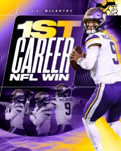 Minnesota Vikings Comeback For The Win Against The Chicago Bears Monday Night