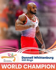 American Men's Gymnast Donnell Whittenburg Finally Earned Gold Medal In Still Rings