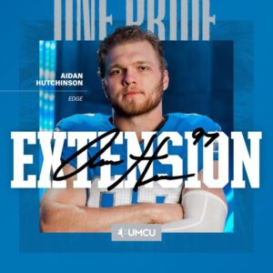 Detroit Lions And Star Defensive End Aidan Hutchinson Agreed To Massive Extension
