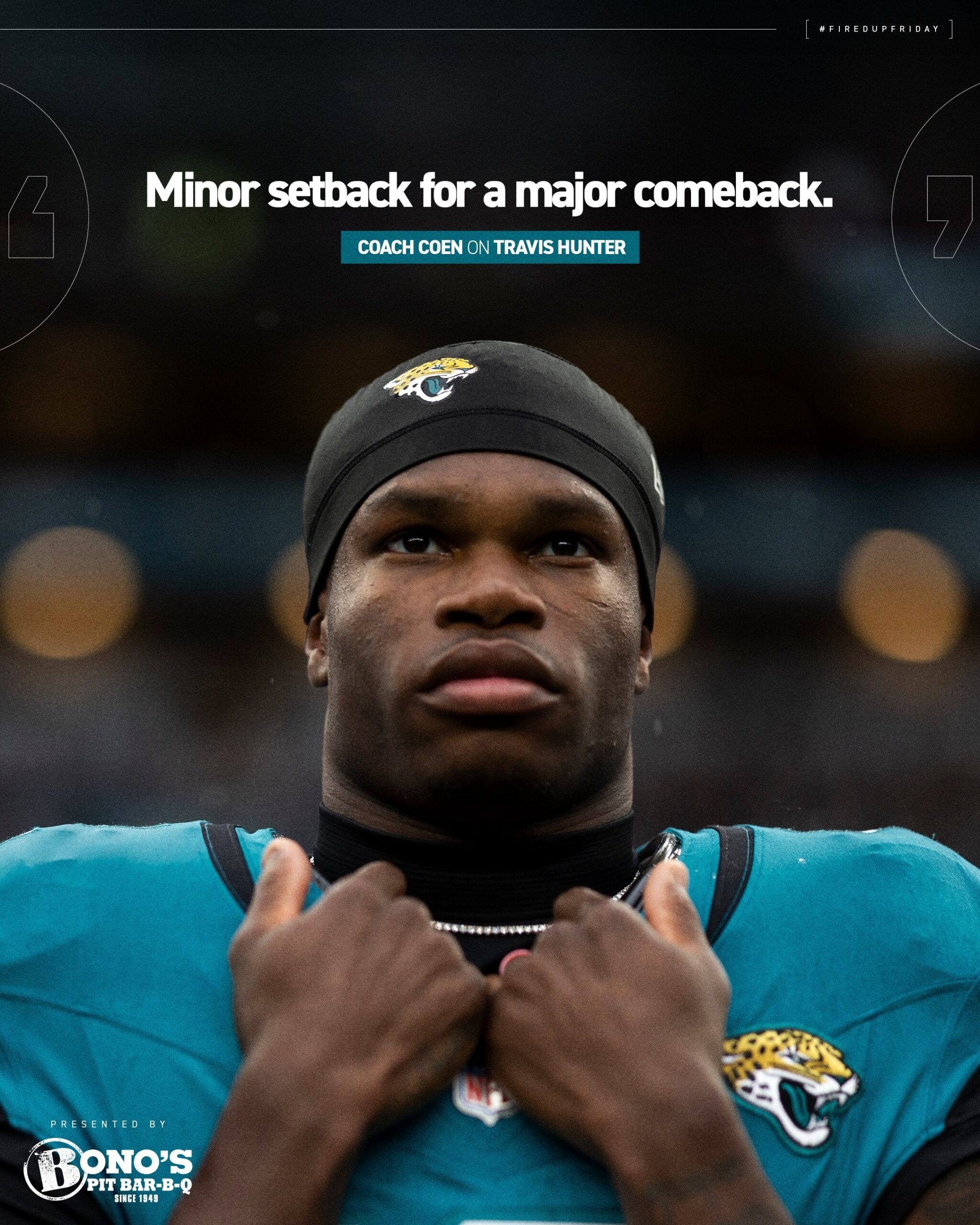 Two-Way NFL Player Travis Hunter Will Be Placed On Injured Reserve