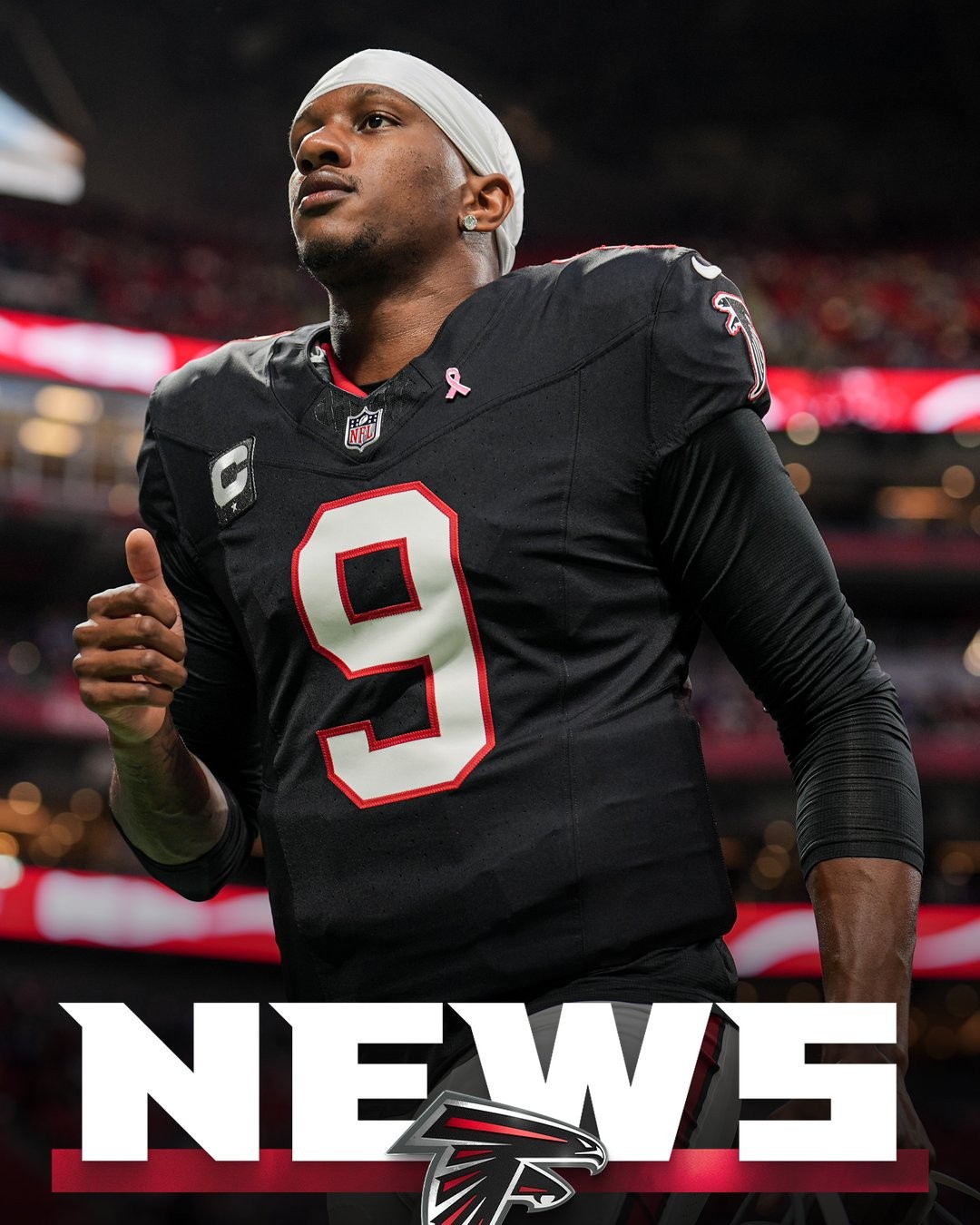 Falcons' Michael Penix Jr. Suffered Knee Injury Against Panthers Placed On IR