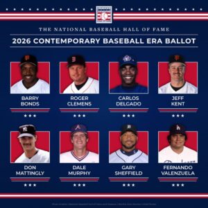 National Basketball Hall of Fame Announced Nominees for Contemporary Baseball Era Player Ballot