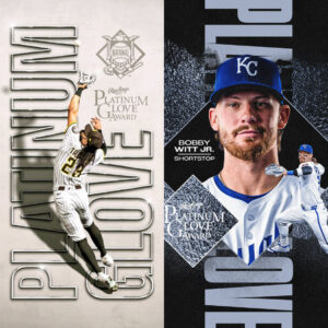 Padres Fernando Tatis Jr. and Royals Bobby Witt Jr. Awarded the 2025 Platinum Glove Award