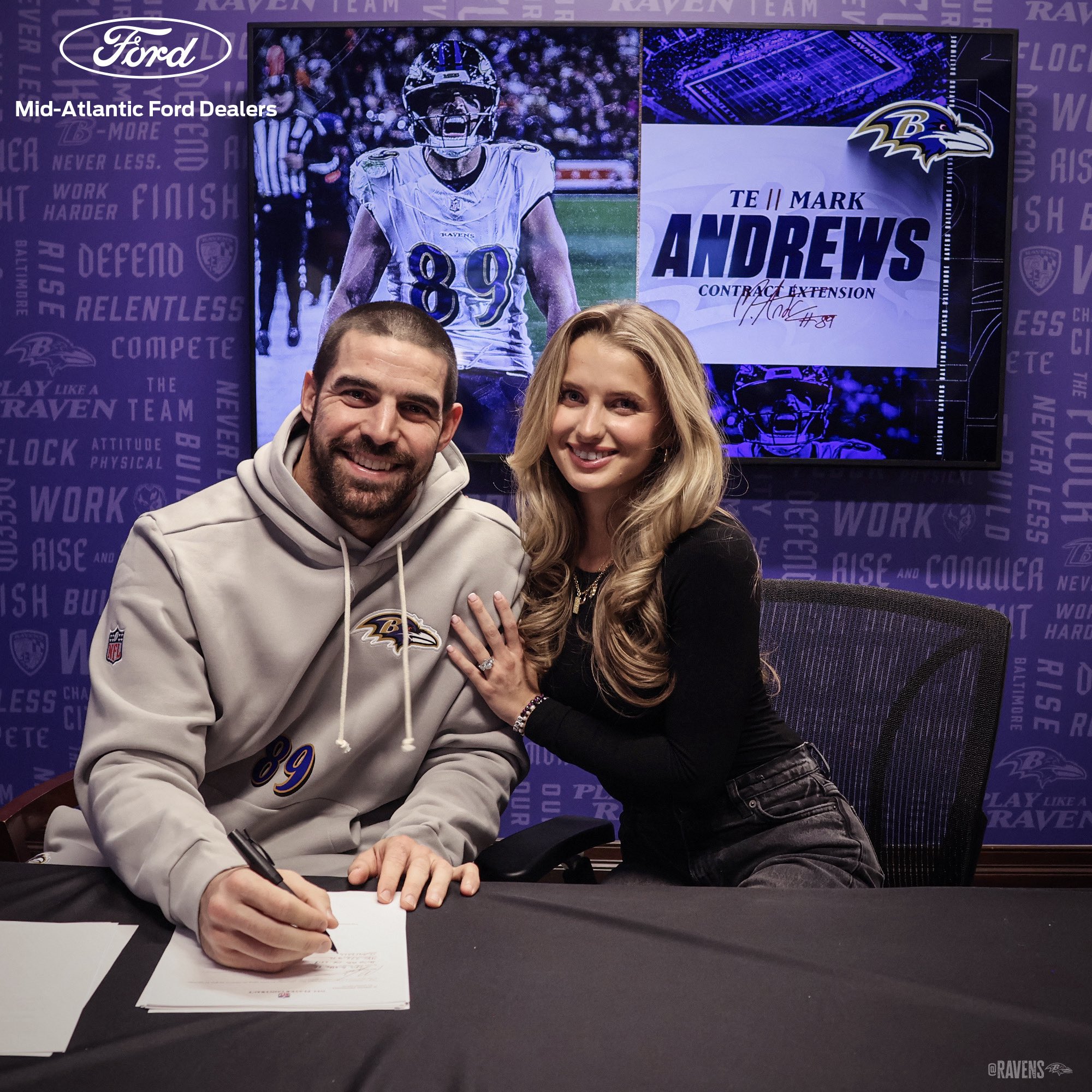 Baltimore Ravens And Tight End Mark Andrews Agreed To New Deal