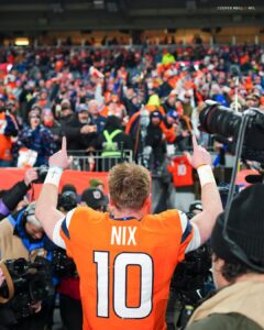 Bronco's Bo Nix Suffered Broken Ankle Will Miss the AFC Championship Game Against Patriots
