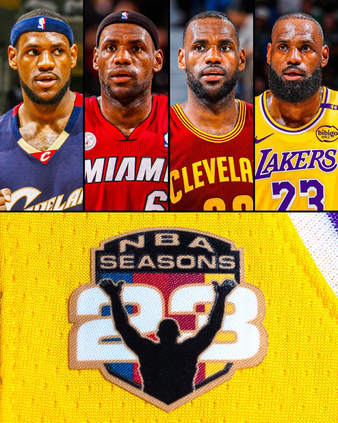 Topps Announces LeBron James Special-Edition 23rd Season Jersey Patch