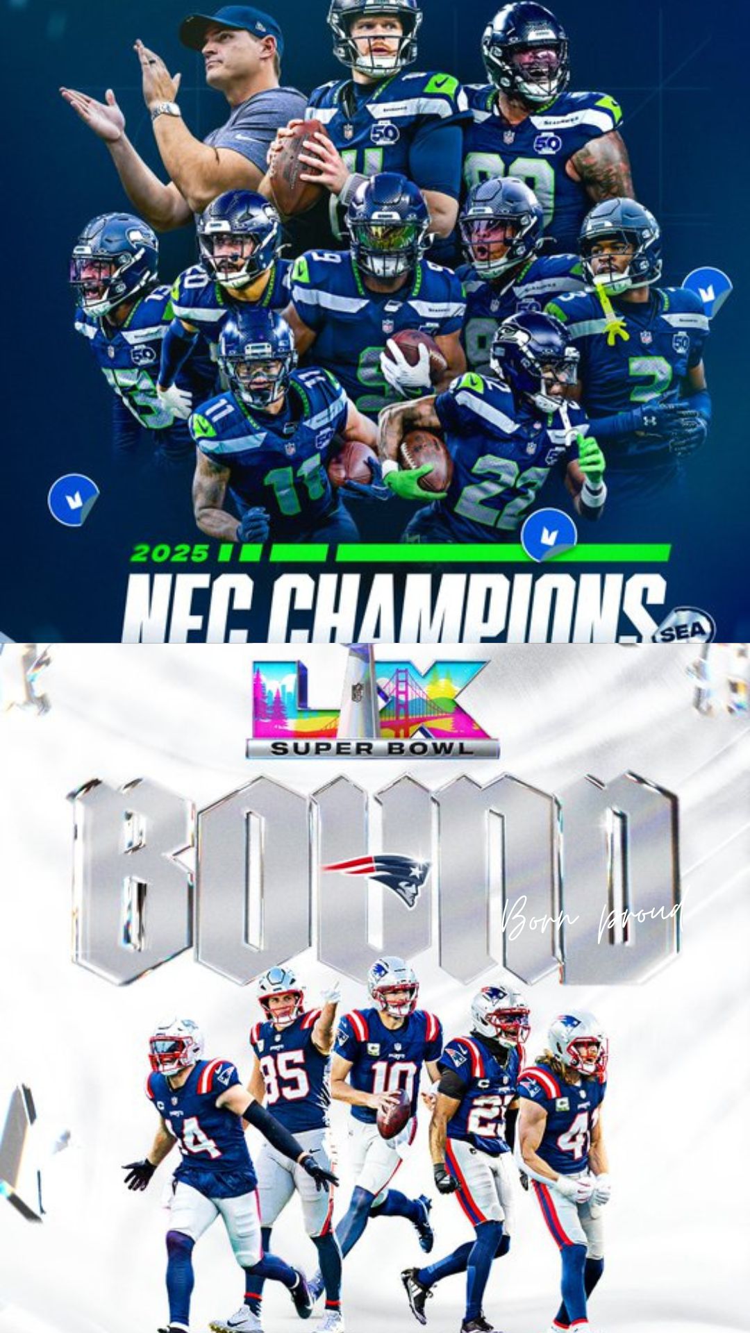 Super Bowl LX Set To Be A Rematch Of Super Bowl LXIX With The Patriots And Seahawks