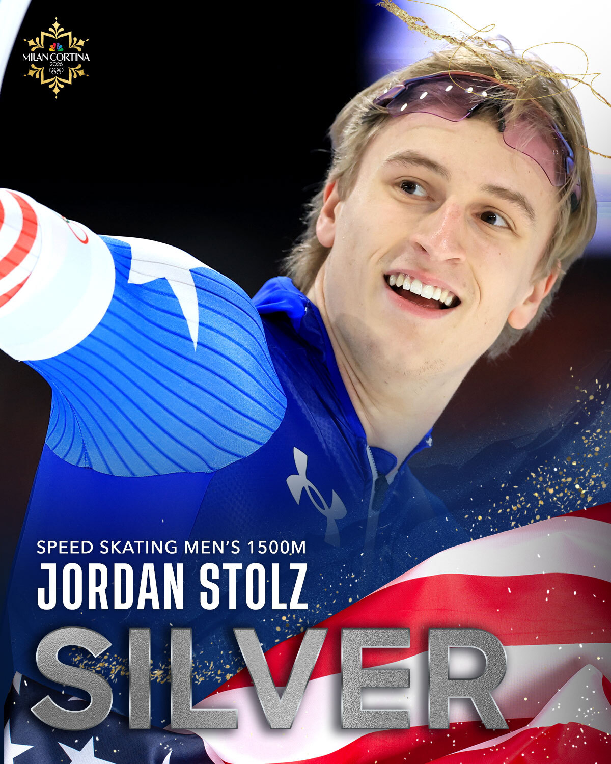 Jordan Stolz Comes Close to Winning Trifecta Gold in 2026 Winter Olympics