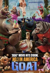 Stephen Curry Produced-GOAT Surpasses $100 Million Box Office Mark and Takes Top Spot