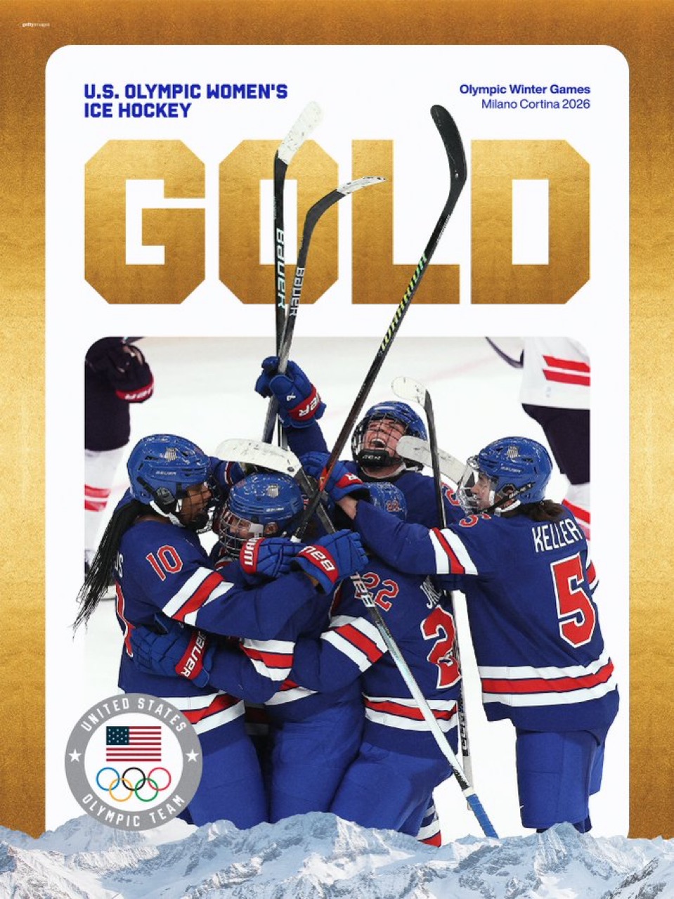 Team USA Women’s Hockey Defeats Canada Winning Gold in Overtime at 2026 Olympics