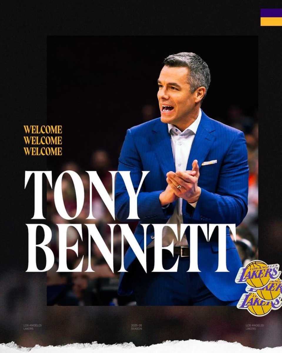 The Lakers Welcome Tony Bennett as NBA Draft Advisor