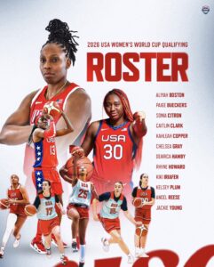 USA Basketball Announced the 2026 USA Women's World Cup Qualifying Team