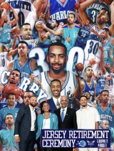 Charlotte Hornets Retire Dell Curry's No. 30 Jersey in a Halftime Ceremony