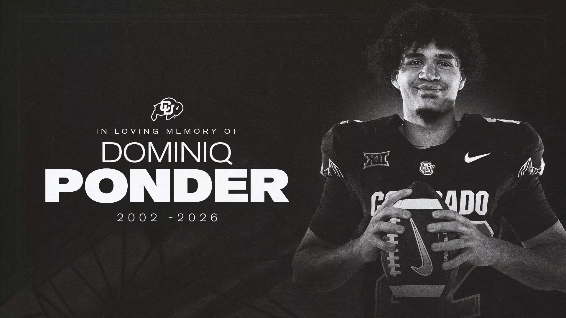 Colorado Buffaloes Quarterback Dominiq Ponder Died in One-Car Crash At Age 23