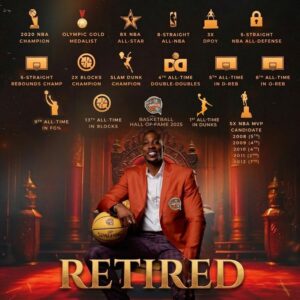 Dwight Howard Announced Via Social Media That He Is Retiring From Basketball