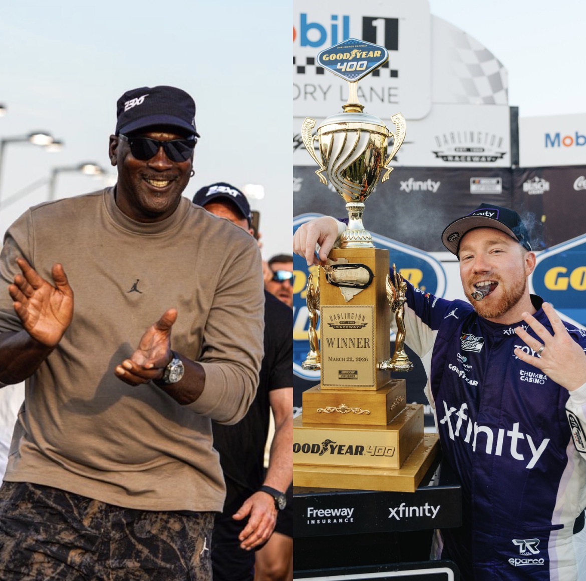 Michael Jordan’s 23XI Racing and Driver Tyler Riddick Wins Fourth Race of NASCAR Season