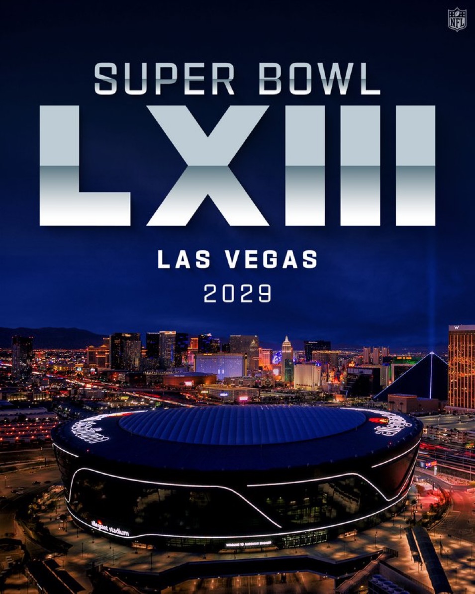 NFL Officially Announced Las Vegas Will Host Super Bowl LXIII in 2029 at Allegiant Stadium